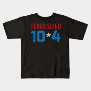 Letterkenny Texas sized ten four red and blue Kids T-Shirt